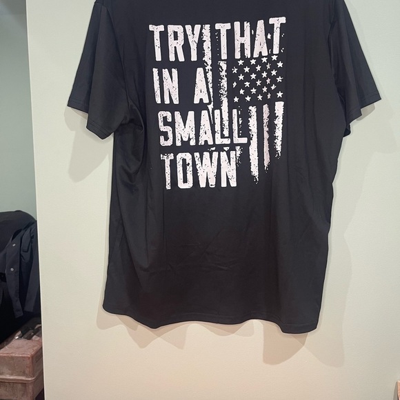 ⚡️⚡️⚡️Jason Aldean Charcoal Short Sleeve Tee - Picture 2 of 2